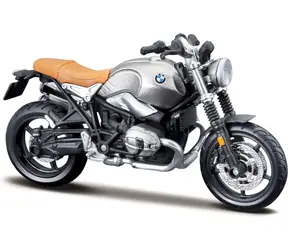 Maisto BMW R nineT Scrambler šedá / měřítko 1:18 / od 3 let