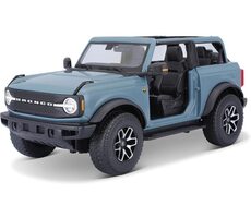 Maisto Ford Bronco Badlands 2021 šedá / měřítko 1:18 / od 3 let