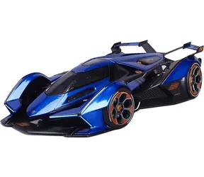 Maisto Lamborghini V12 Vision Gran Turismo modrá / měřítko 1:18 / od 3 let