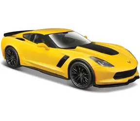 Maisto Corvette Z06 2015 žlutá / měřítko 1:24 / od 3 let