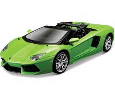 Maisto Aventador Roadster zelená / měřítko 1:24 / od 3 let
