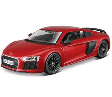 Maisto Audi R8 V10 Plus červená / měřítko 1:24 / od 3 let