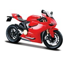 Maisto Ducati 1199 Panigale červená - měřítko 1:18 / od 3 let