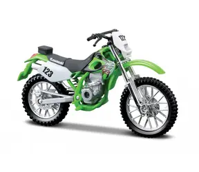 Maisto Kawasaki KLX 250SR zelená / měřítko 1:18 / od 3 let
