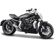 Maisto Ducati X Diavel S černá / měřítko 1:12 / od 3 let