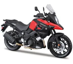 Maisto Suzuki V-Strom červená / měřítko 1:12 / od 3 let