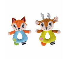 SIMBA Plyšové chrastítko Forest Friends 19cm / od 0 měsíců