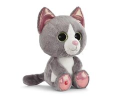 NICI Glubschis plyš Kočka šedá Felinja 25cm / GREEN kolekce / od 0 měsíců