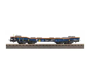 Piko 96695 Těžkotonážní plošinový vagón Slmmps Volker Rail VI / Měřítko:H0 (1:87) / Rádius: 358 mm / 14 let 