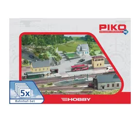 Piko PI61923 Hobby - sada staveb Nádraží Neustadt 5 dílů / od 14 let