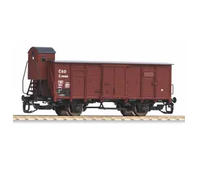 Piko 47763 Krytý vagón G02 s kabinou brzdaře ČSD III / Měřítko:TT (1:120) / Rádius: 287 mm / 14 let 
