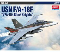 ACADEMY 12577 Boeing F/A-18F USN VFA-154 Black Knight / Plastikový model / 1:72