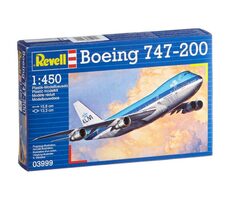Revell 63999 Boeing 747-200 sada / Plastikový model / 1:450 / Počet dílků: 22 / Obtížnost 3
