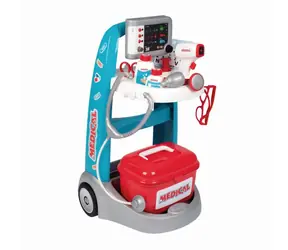 Smoby Lékařský elektronický vozík s příslušenstvím / od 3 let