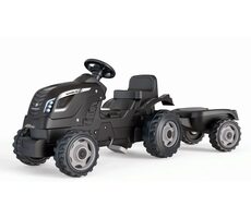 Smoby Šlapací traktor Farmer XL s vozíkem černá / od 3 let