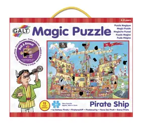 GALT Magické puzzle – pirátská loď 2 / 4 - 8 let