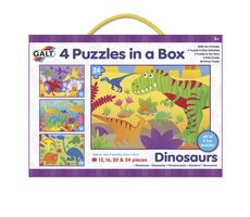 ADC Blackfire 4 Puzzle v krabici - Dinosauři / od 3 let