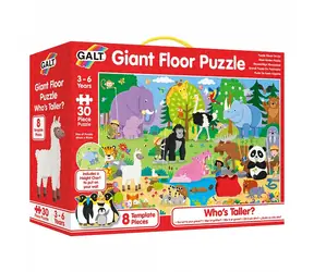 GALT Velké podlahové puzzle - Kdo je vyšší? / od 3 let