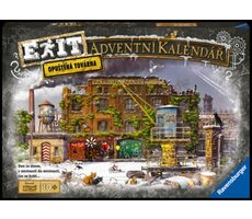 Ravensburger EXIT Adventní kalendář Továrna / od 10 let