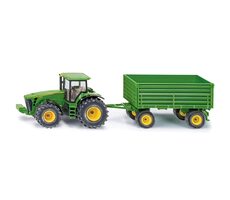 SIKU Farmer - traktor John Deere s vlekem / 1:50 / od 3 let