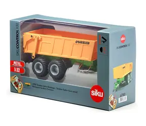 SIKU Control - Přívěs s tandemovou nápravou a baterií pro RC i infračervený příjem / 1:32 / od 3 let
