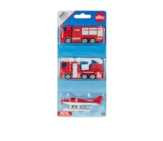 SIKU Blister set - hasičský set 3 ks / od 3 let