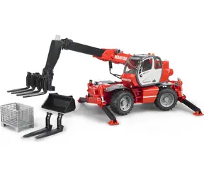 Bruder 2129 Jeřáb s teleskopickým ramenem a příslušenstvím / 1:16 / od 4 let