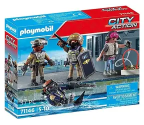 Playmobil® City Action 71146 Sada figurek speciální jednotky / Počet dílků: 37 / od 5 let