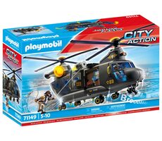 Playmobil® City Action 71149 Záchranářská helikoptéra speciální jednotky / Počet dílků: 117 / od 5 let
