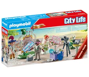 Playmobil® City Life 71367 Svatební foto box / Počet dílků: 79 / od 4 let