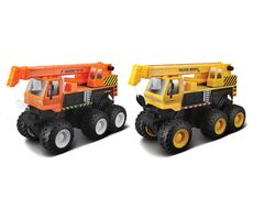 Maisto Builder Zone Quarry monsters - autojeřáb / od 3 let