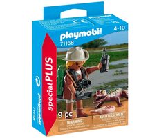 Playmobil® Special Plus 71168 Výzkumník s aligátorem / Počet dílků: 9 / od 4 let