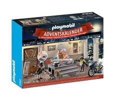 Playmobil® City Action 71347 Adventní kalendář - Krádež v muzeu / Počet dílků: 102 / od 4 let