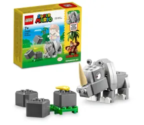 LEGO® Super Mario™ 71420 Nosorožec Rambi – rozšiřující set / Počet dílků: 106 / od 7 let / doprodej