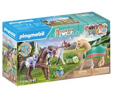 Playmobil® Horses of Waterfall 71356 3 koně: Morgan, Quarter Horse a Shagya Arabian / Počet dílků: 28 / od 5 let