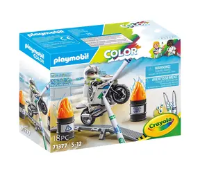 Playmobil® Color 71377 Silniční motorka / Počet dílků: 18 / od 5 let