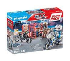 Playmobil® City Action 71381 Starter Pack Policie / Počet dílků: 46 / od 4 let