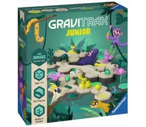 Ravensburger GraviTrax Junior Startovní sada L Džungle / kuličková dráha / 3 kuličky / 100 dílů / od 3 let