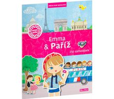 Presco Group Ella&Max EMMA & PAŘÍŽ – Město plné samolepek / Jazyková verze: CZ / od 3 let