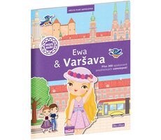 Presco Group Ella&Max EWA & VARŠAVA - Město plné samolepek / Jazyková verze: CZ / od 3 let