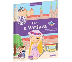 Presco Group Ella&Max EWA & VARŠAVA - Město plné samolepek / Jazyková verze: CZ / od 3 let