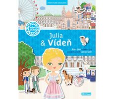 Presco Group Ella&Max JULIA & VÍDEŇ - Město plné samolepek / Jazyková verze: CZ / od 3 let