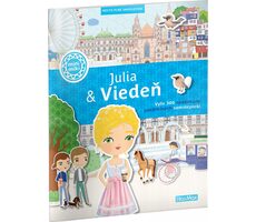 Presco Group Ella&Max JULIA & VIEDEŇ - Mesto plné samolepiek - SK / Jazyková verze: SK / od 3 let