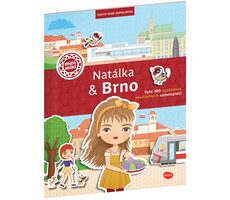 Presco Group Ella&Max NATÁLKA & BRNO - Město plné samolepek / Jazyková verze: CZ / od 3 let