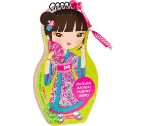 Presco Group Ella&Max Oblékáme japonské panenky - AKIKO / Jazyková verze: CZ / od 3 let