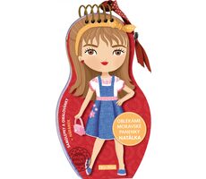 Presco Group Ella&Max Oblékáme moravské panenky NATÁLKA - Omalovánky / Jazyková verze: CZ / od 3 let