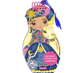 Presco Group Ella&Max Oblékáme panenky na KARNEVAL - Omalovánky / Jazyková verze: CZ / od 3 let