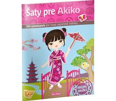 Presco Group Ella&Max Šaty pre AKIKO - Kniha samolepiek - SK / Jazyková verze: SK / od 3 let