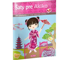 Presco Group Ella&Max Šaty pre AKIKO - Kniha samolepiek - SK / Jazyková verze: SK / od 3 let