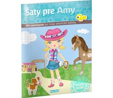 Presco Group Ella&Max Šaty pre AMY - Kniha samolepiek - SK / Jazyková verze: SK / od 3 let